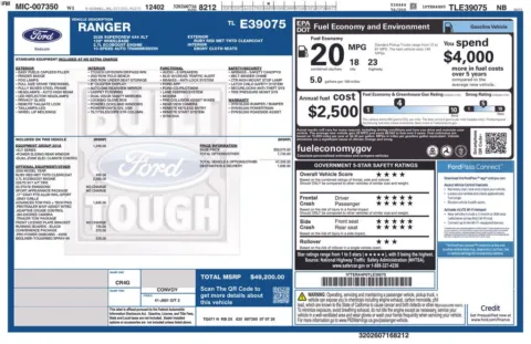 Photos of 2026 Ford Ranger XLT for sale in Hortonville, WI at Gregg Young Hortonville Ford