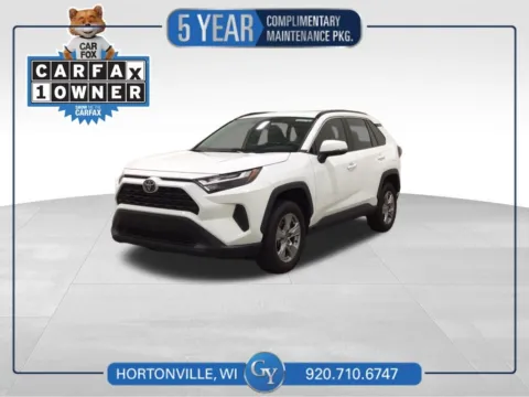 White 2025 Toyota RAV4 XLE for sale in Hortonville, WI