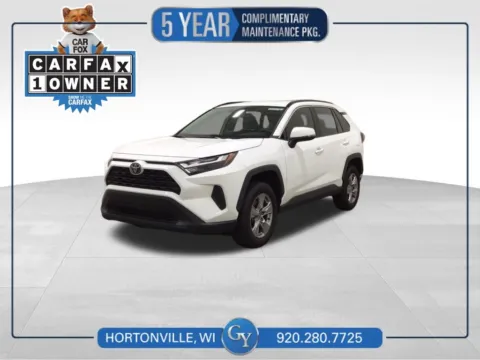White 2025 Toyota RAV4 XLE for sale in Hortonville, WI
