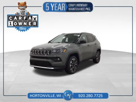 Gray 2023 Jeep Compass Limited for sale in Hortonville, WI