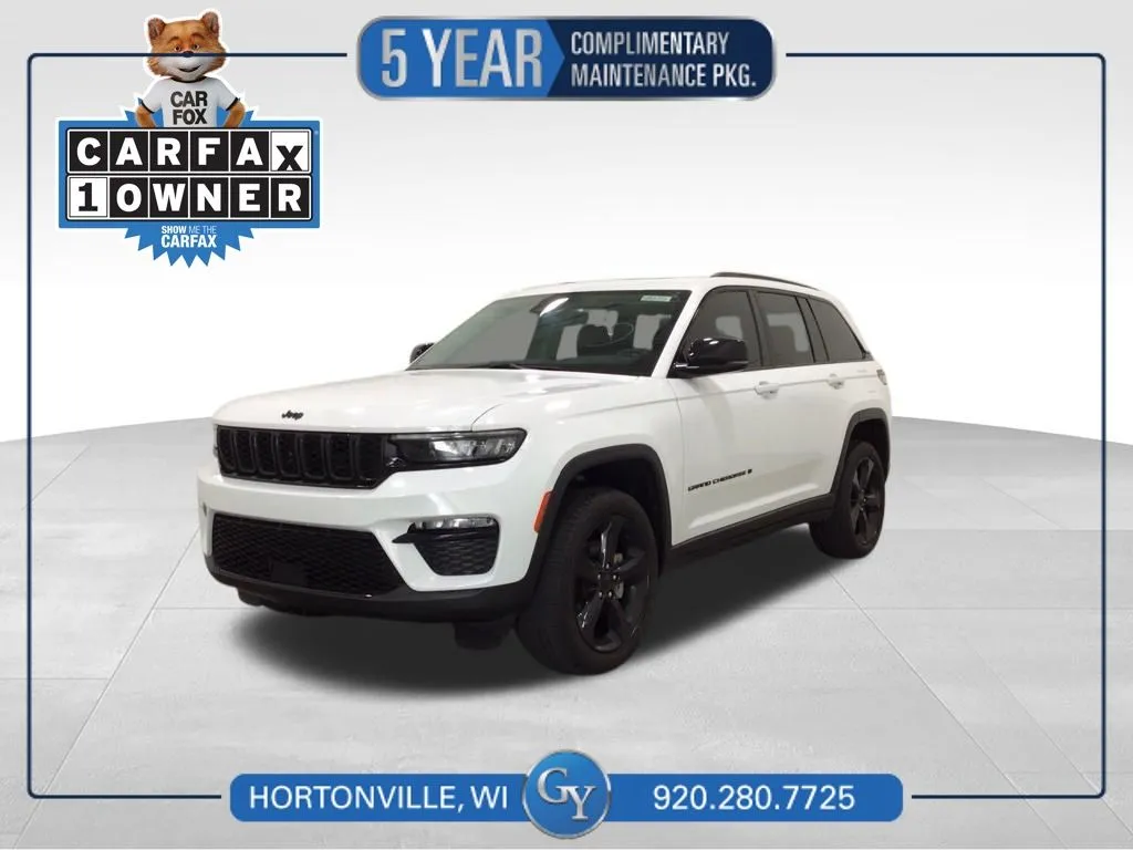 White 2023 Jeep Grand Cherokee Limited for sale in Hortonville, WI