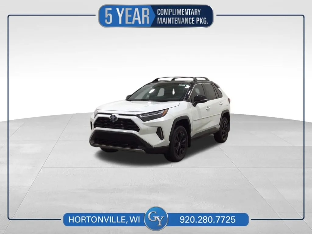 Black 2023 Toyota RAV4 Hybrid XSE for sale in Hortonville, WI
