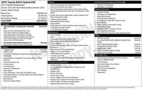Photos of 2023 Toyota RAV4 Hybrid XSE for sale in Hortonville, WI at Gregg Young Hortonville Ford