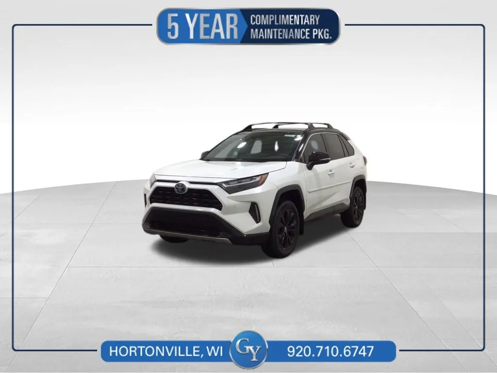 Black 2023 Toyota RAV4 Hybrid XSE for sale in Hortonville, WI
