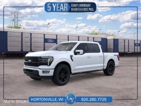 White 2026 Ford F-150 Platinum for sale in Hortonville, WI