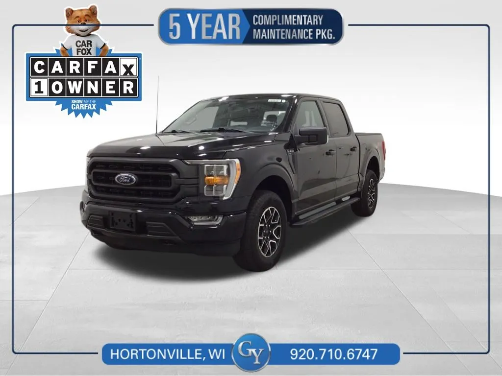 Black 2023 Ford F-150 XLT for sale in Hortonville, WI