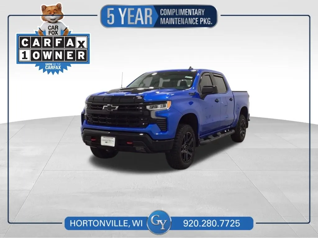 Blue 2025 Chevrolet Silverado 1500 LT Trail Boss for sale in Hortonville, WI