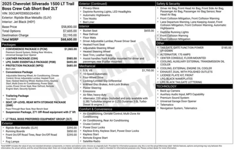 Photos of 2025 Chevrolet Silverado 1500 LT Trail Boss for sale in Hortonville, WI at Gregg Young Hortonville Ford