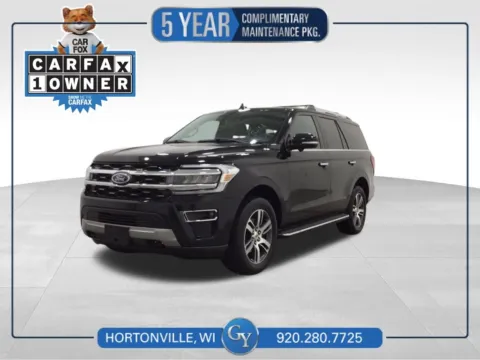 Black 2022 Ford Expedition Limited for sale in Hortonville, WI