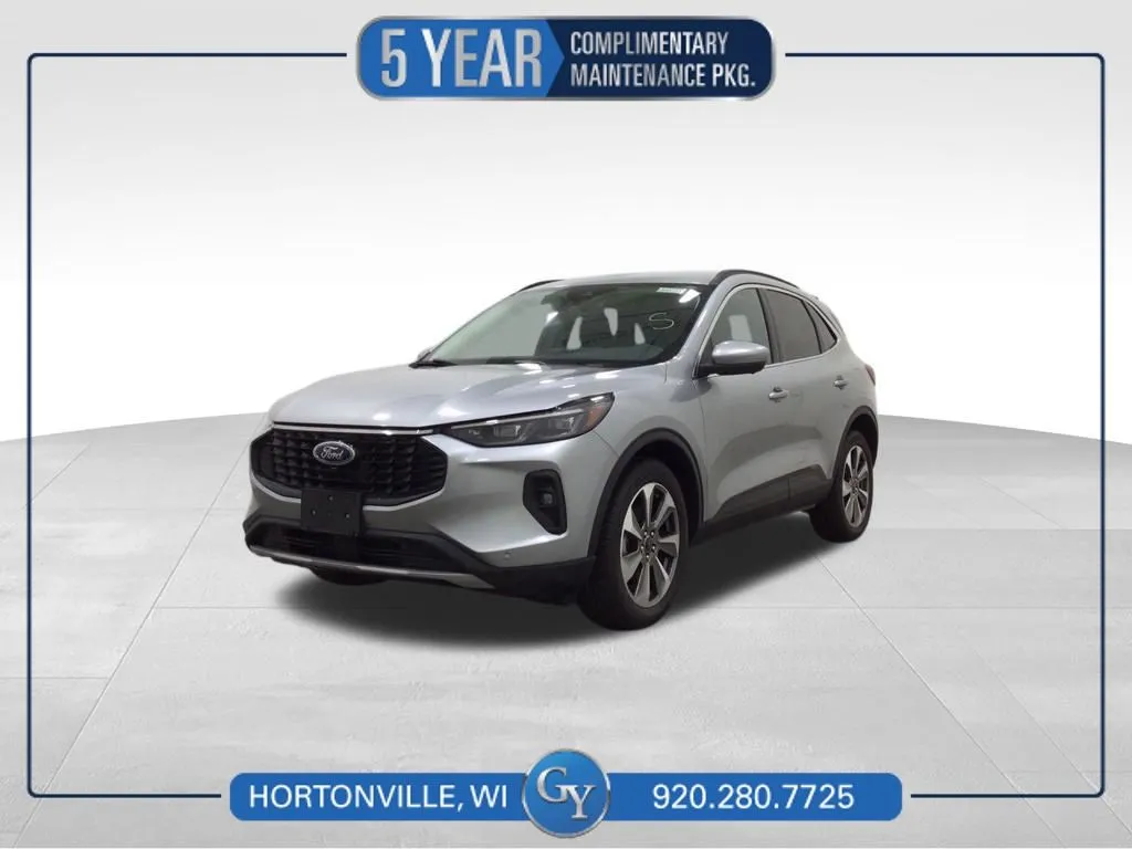 Silver 2024 Ford Escape Platinum for sale in Hortonville, WI