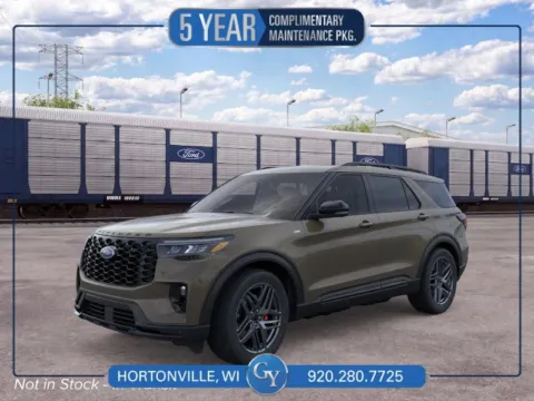 Gray 2026 Ford Explorer ST-Line for sale in Hortonville, WI