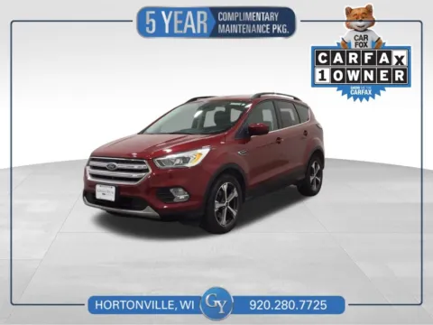 Red 2018 Ford Escape SEL for sale in Hortonville, WI