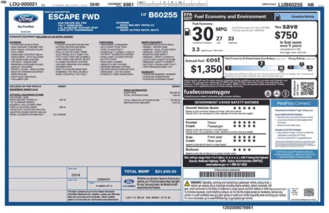 Photos of 2020 Ford Escape SEL for sale in Hortonville, WI at Gregg Young Hortonville Ford