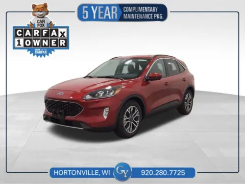 Red 2020 Ford Escape SEL for sale in Hortonville, WI