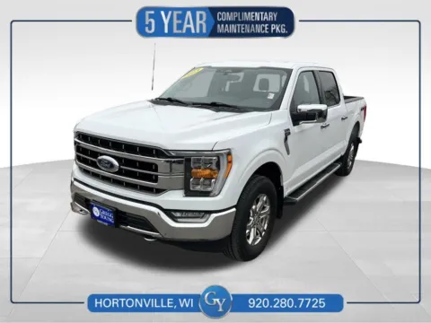 White 2023 Ford F-150 Lariat for sale in Hortonville, WI