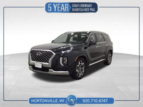 Blue 2021 Hyundai Palisade Calligraphy for sale in Hortonville, WI