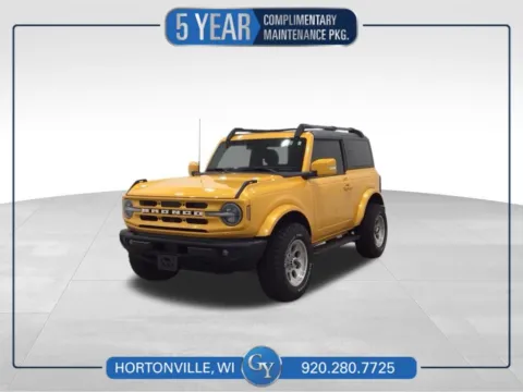 Orange 2022 Ford Bronco Outer Banks for sale in Hortonville, WI