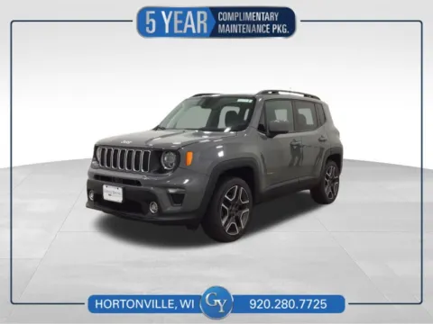 Gray 2021 Jeep Renegade Latitude for sale in Hortonville, WI