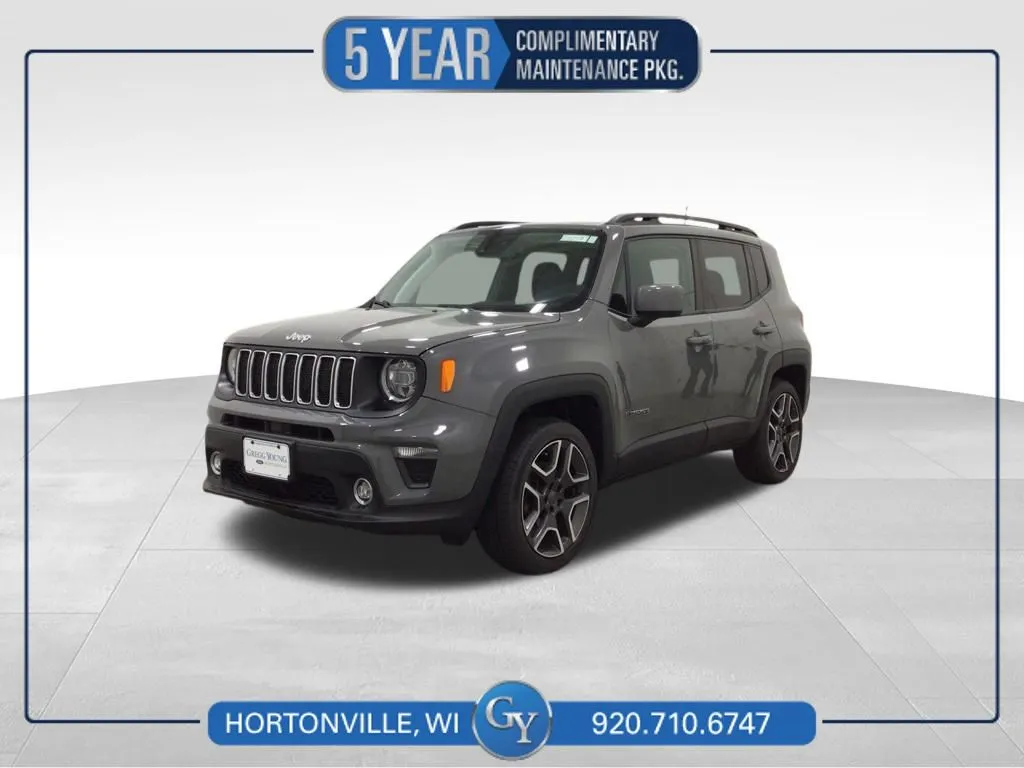 Gray 2021 Jeep Renegade Latitude for sale in Hortonville, WI