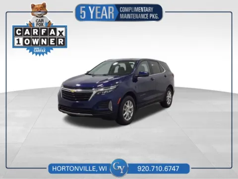 Blue 2023 Chevrolet Equinox LT for sale in Hortonville, WI