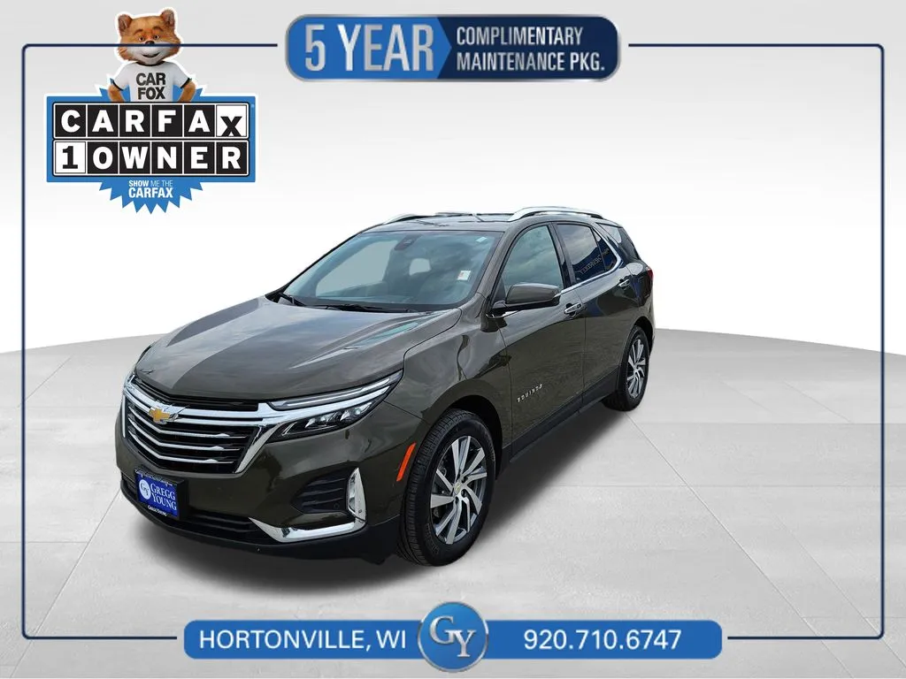 Brown 2024 Chevrolet Equinox Premier for sale in Hortonville, WI