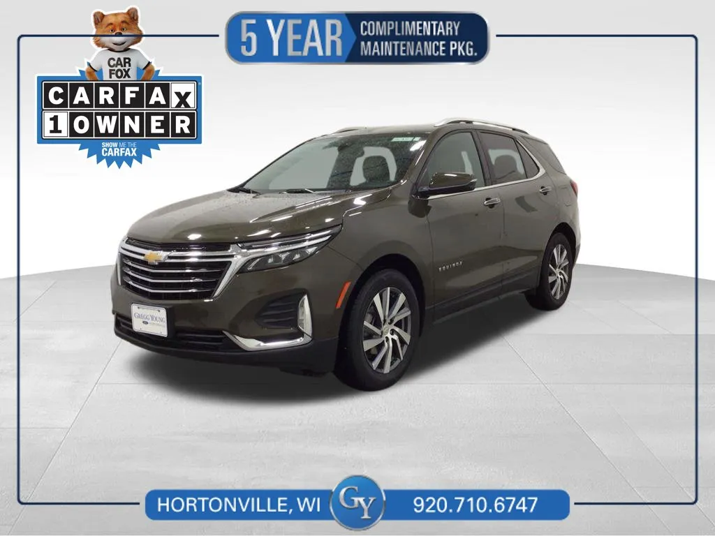 Brown 2024 Chevrolet Equinox Premier for sale in Hortonville, WI