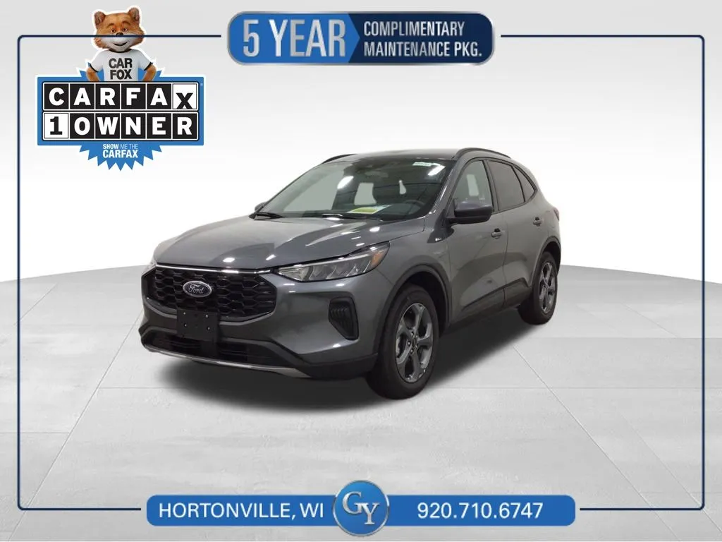 Gray 2025 Ford Escape ST-Line for sale in Hortonville, WI
