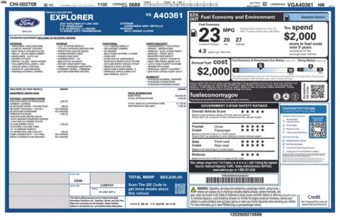 Photos of 2027 Ford Explorer ST-Line for sale in Hortonville, WI at Gregg Young Hortonville Ford