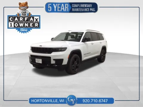 White 2023 Jeep Grand Cherokee L Altitude for sale in Hortonville, WI