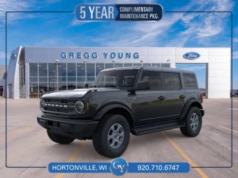 Black 2026 Ford Bronco Big Bend for sale in Hortonville, WI