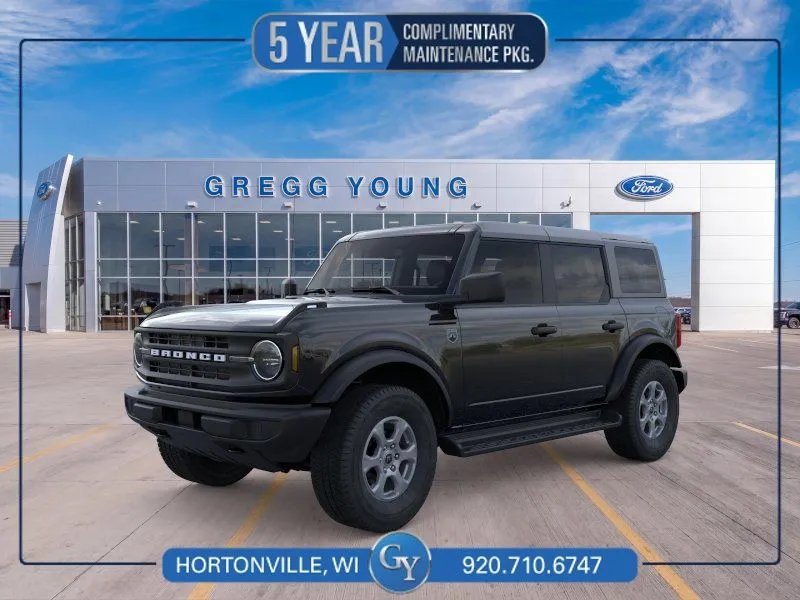 Black 2026 Ford Bronco Big Bend for sale in Hortonville, WI