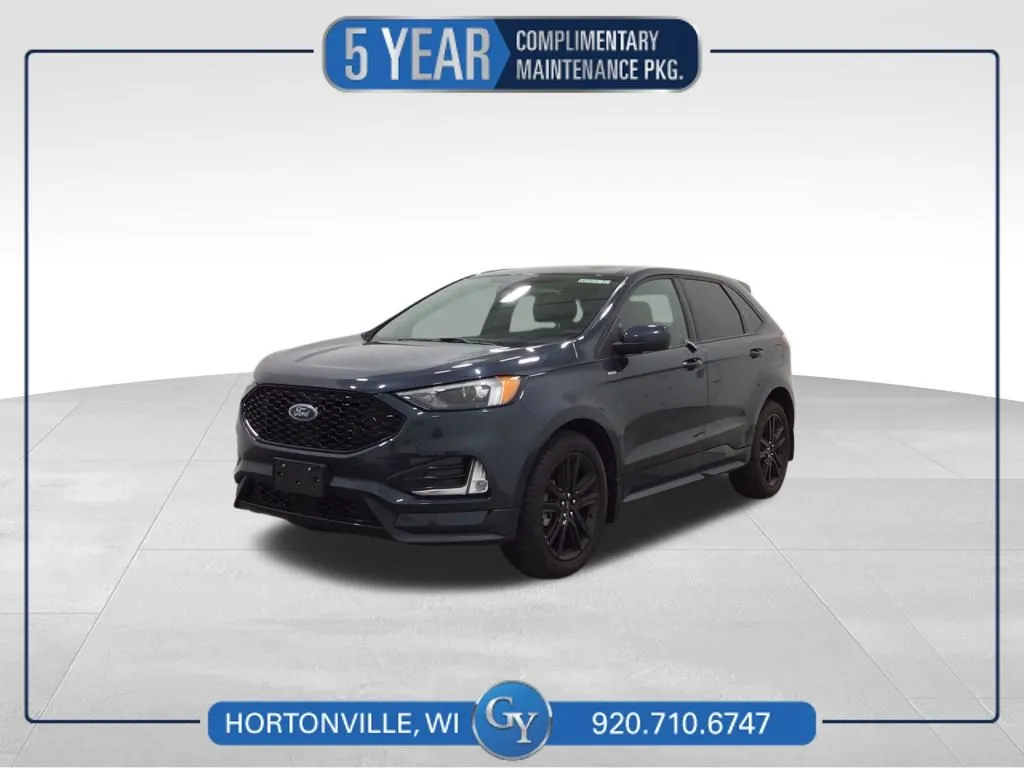 Blue 2024 Ford Edge ST Line for sale in Hortonville, WI