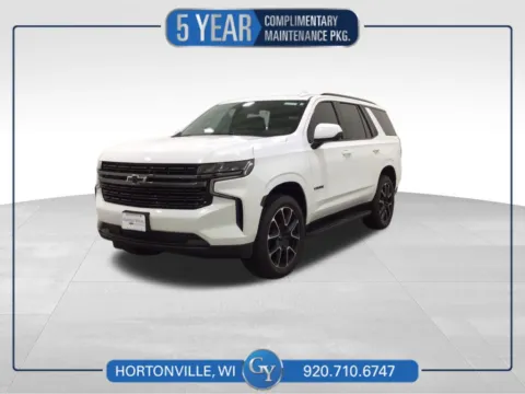 White 2021 Chevrolet Tahoe RST for sale in Hortonville, WI
