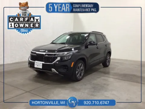 Black 2024 Kia Seltos S for sale in Hortonville, WI