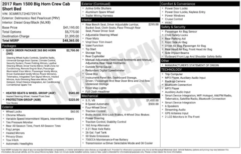 Photos of 2017 Ram 1500 Big Horn for sale in Hortonville, WI at Gregg Young Hortonville Ford