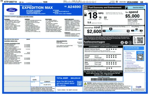 Photos of 2027 Ford Expedition Max Platinum for sale in Hortonville, WI at Gregg Young Hortonville Ford