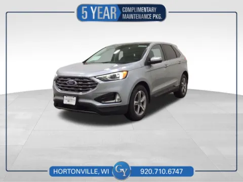 Silver 2022 Ford Edge SEL for sale in Hortonville, WI