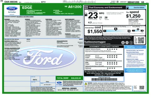 Photos of 2022 Ford Edge Titanium for sale in Hortonville, WI at Gregg Young Hortonville Ford