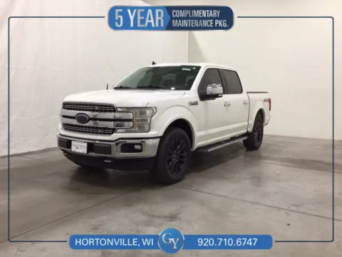 White 2019 Ford F-150 Lariat for sale in Hortonville, WI