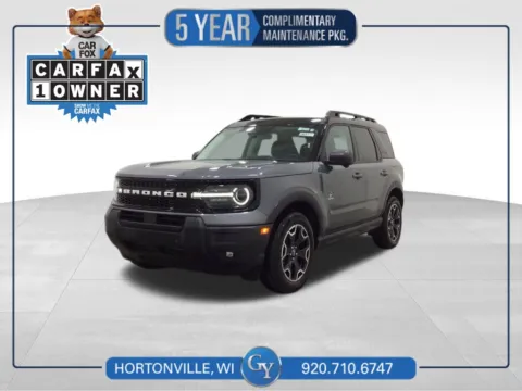 Gray 2025 Ford Bronco Sport Outer Banks for sale in Hortonville, WI