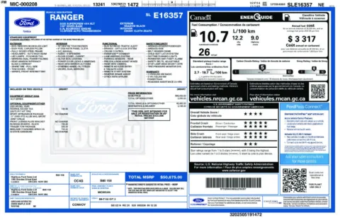 Photos of 2025 Ford Ranger XLT for sale in Hortonville, WI at Gregg Young Hortonville Ford