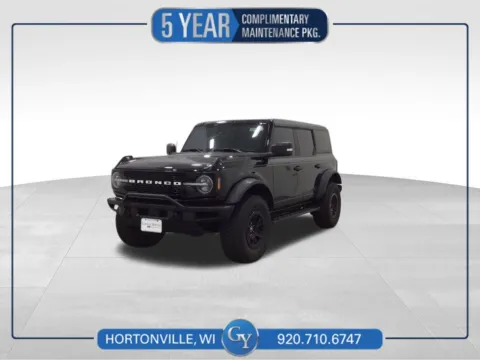 Black 2024 Ford Bronco Wildtrak for sale in Hortonville, WI