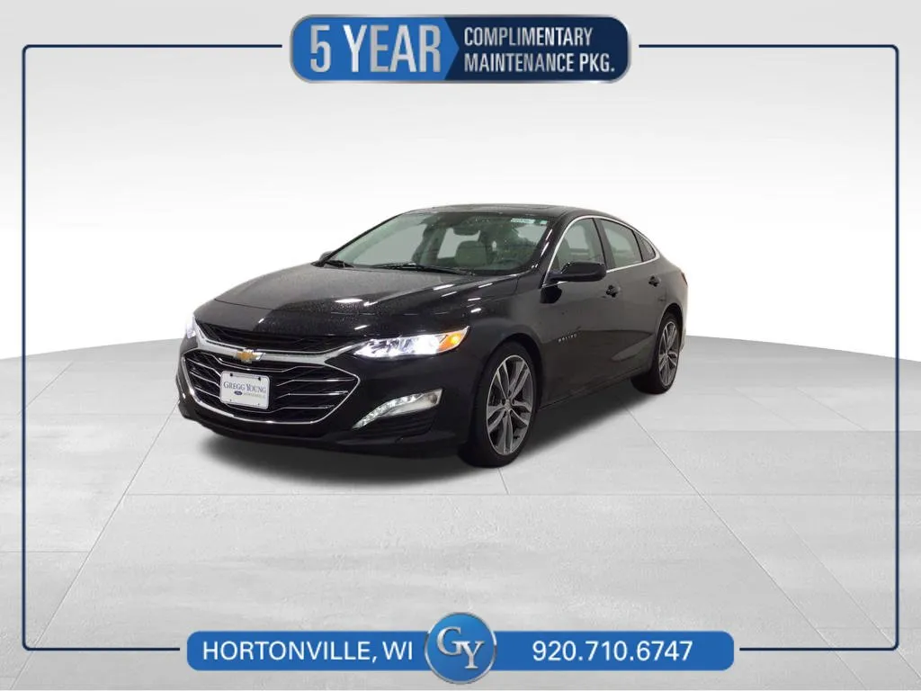 Black 2024 Chevrolet Malibu LT for sale in Hortonville, WI