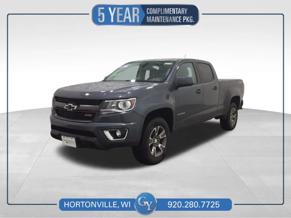 Gray 2017 Chevrolet Colorado Z71 for sale in Hortonville, WI