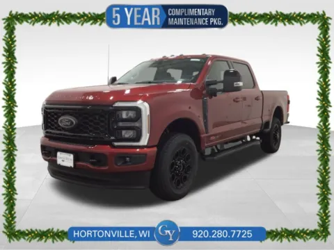 Red 2025 Ford F-250SD Lariat for sale in Hortonville, WI