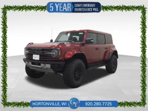 Red 2025 Ford Bronco Raptor for sale in Hortonville, WI