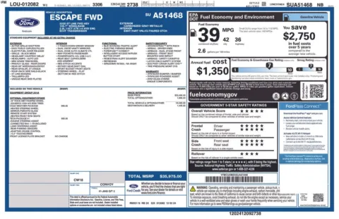 Photos of 2025 Ford Escape Hybrid ST-Line for sale in Hortonville, WI at Gregg Young Hortonville Ford