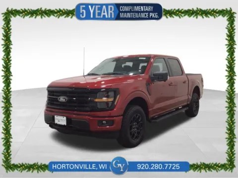 Red 2025 Ford F-150 XLT for sale in Hortonville, WI