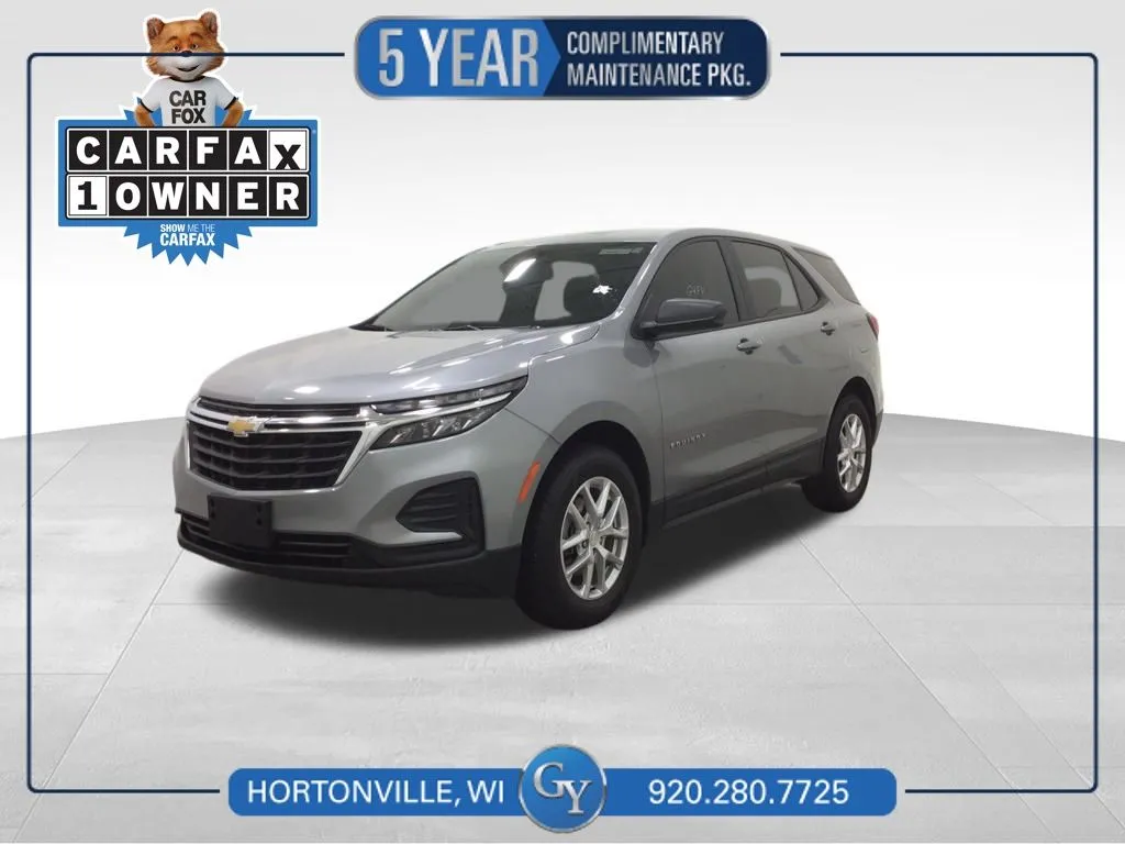 Gray 2024 Chevrolet Equinox LS for sale in Hortonville, WI