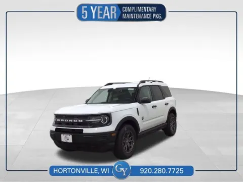White 2024 Ford Bronco Sport Big Bend for sale in Hortonville, WI